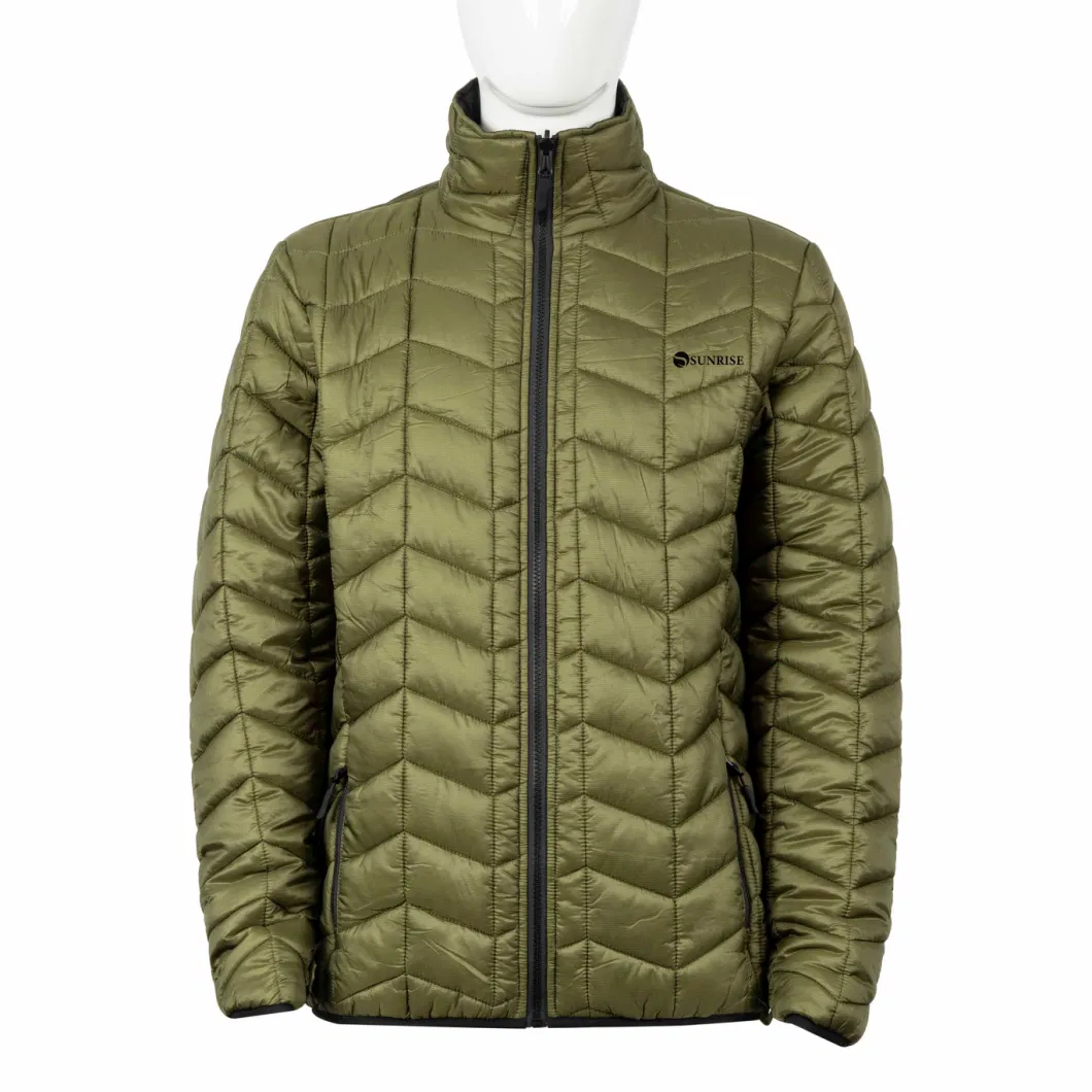 Custom Outdoor Down Jacket Men High Quality Puffer Jacket Cotton Padding Coat