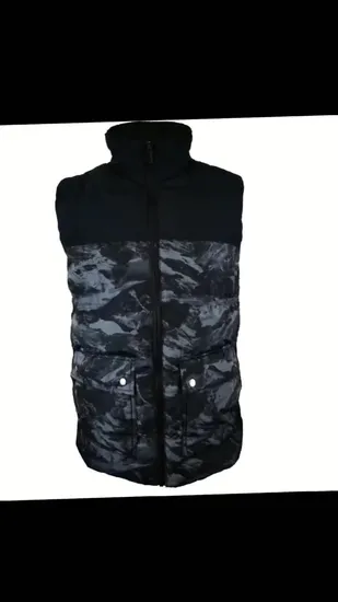 Maßgeschneiderte Outdoor-Daunenjacke für Herren, hochwertige Pufferjacke, Baumwollpolstermantel