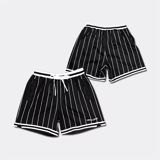 Großhandel für Herren-Basketballtrikots mit individuell sublimiertem Druck, Sportbekleidungsdesign, Stickerei-Logo, sportliche, lässige Mesh-Basketballshorts